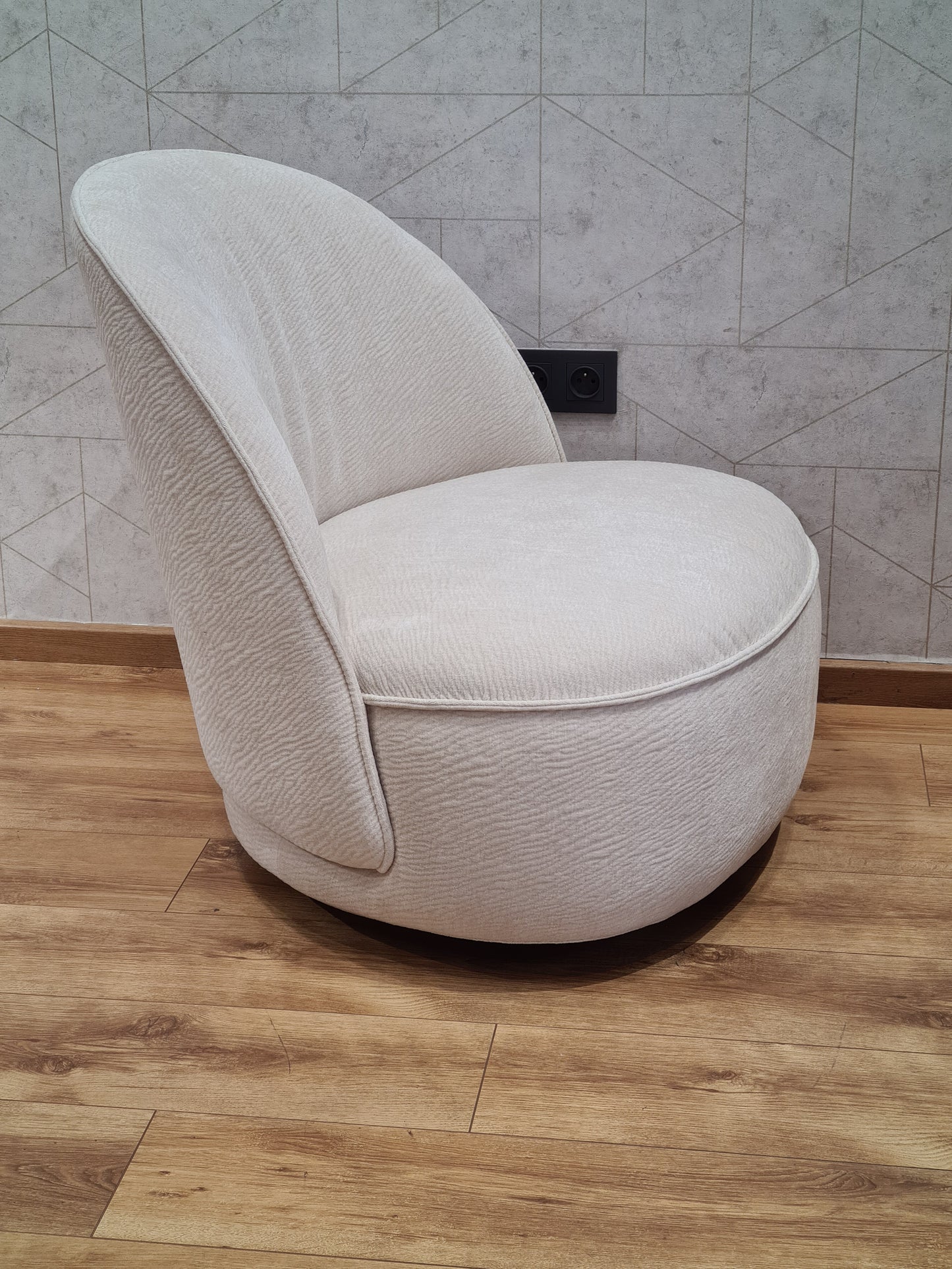 Bergére luxieuse en velour