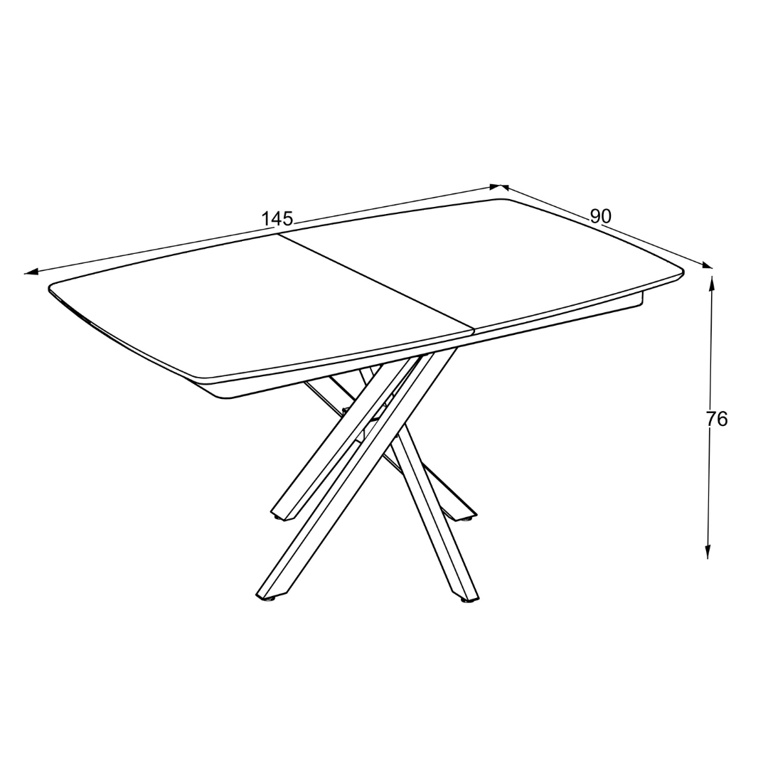 Table à manger extensible