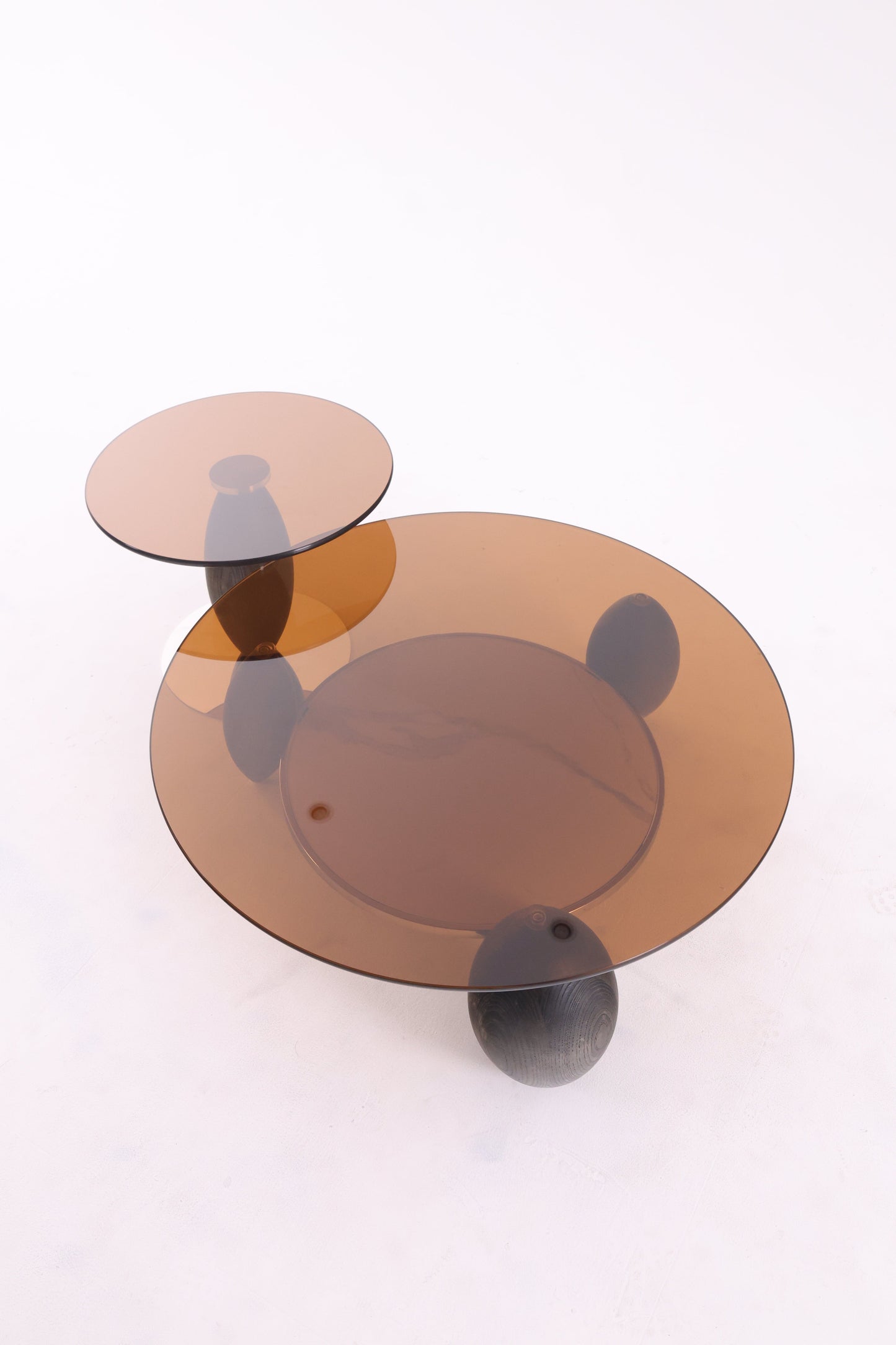 Table basse en verre