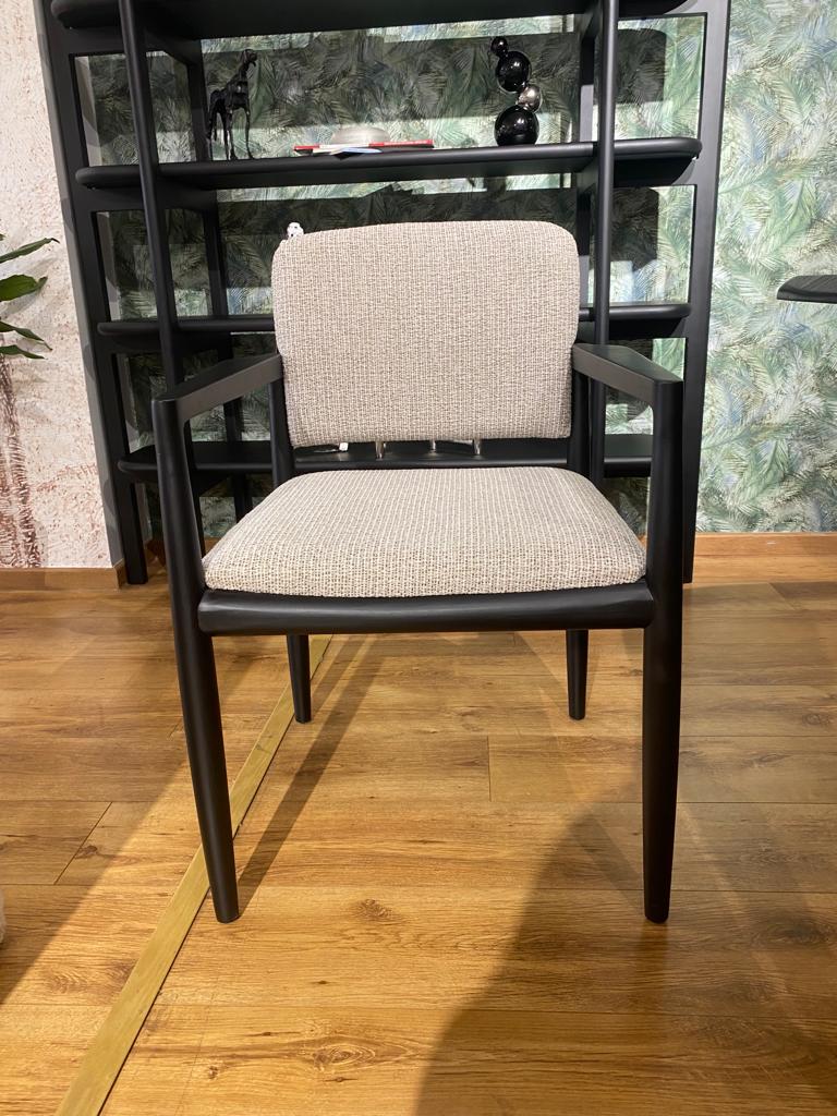 chaise bois massif luxe