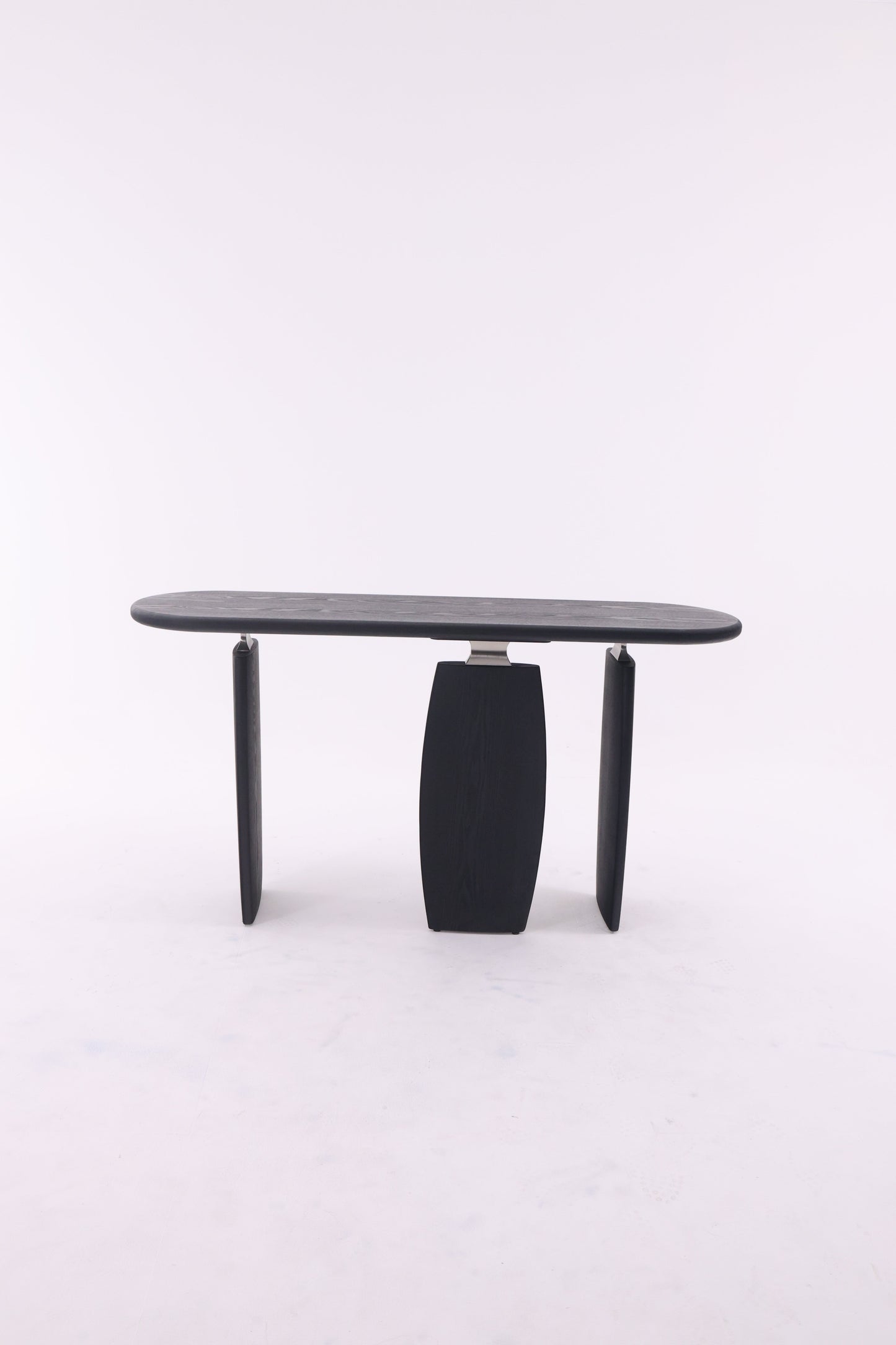 Console rectangulaire en bois massif avec finition naturelle, idéale pour un intérieur chaleureux et authentique.