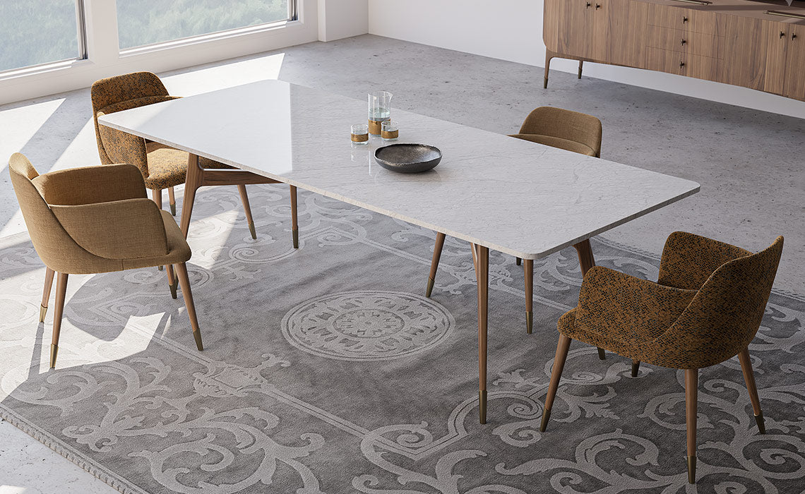 Chaise de luxe noyer