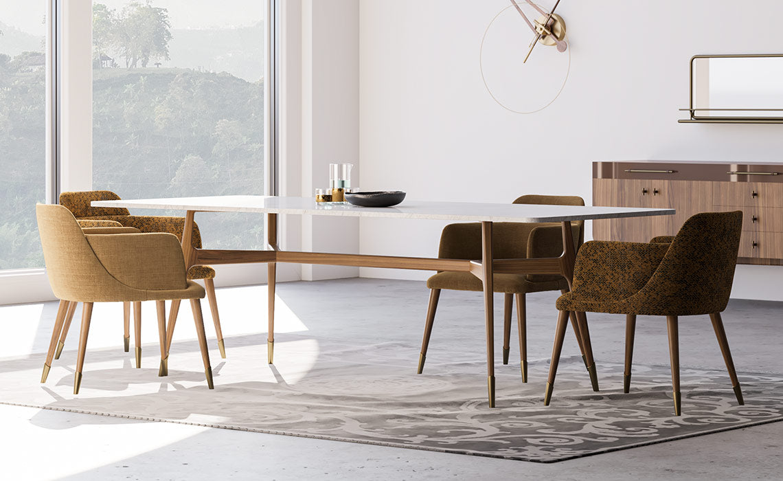 Table à manger marbre Luxe