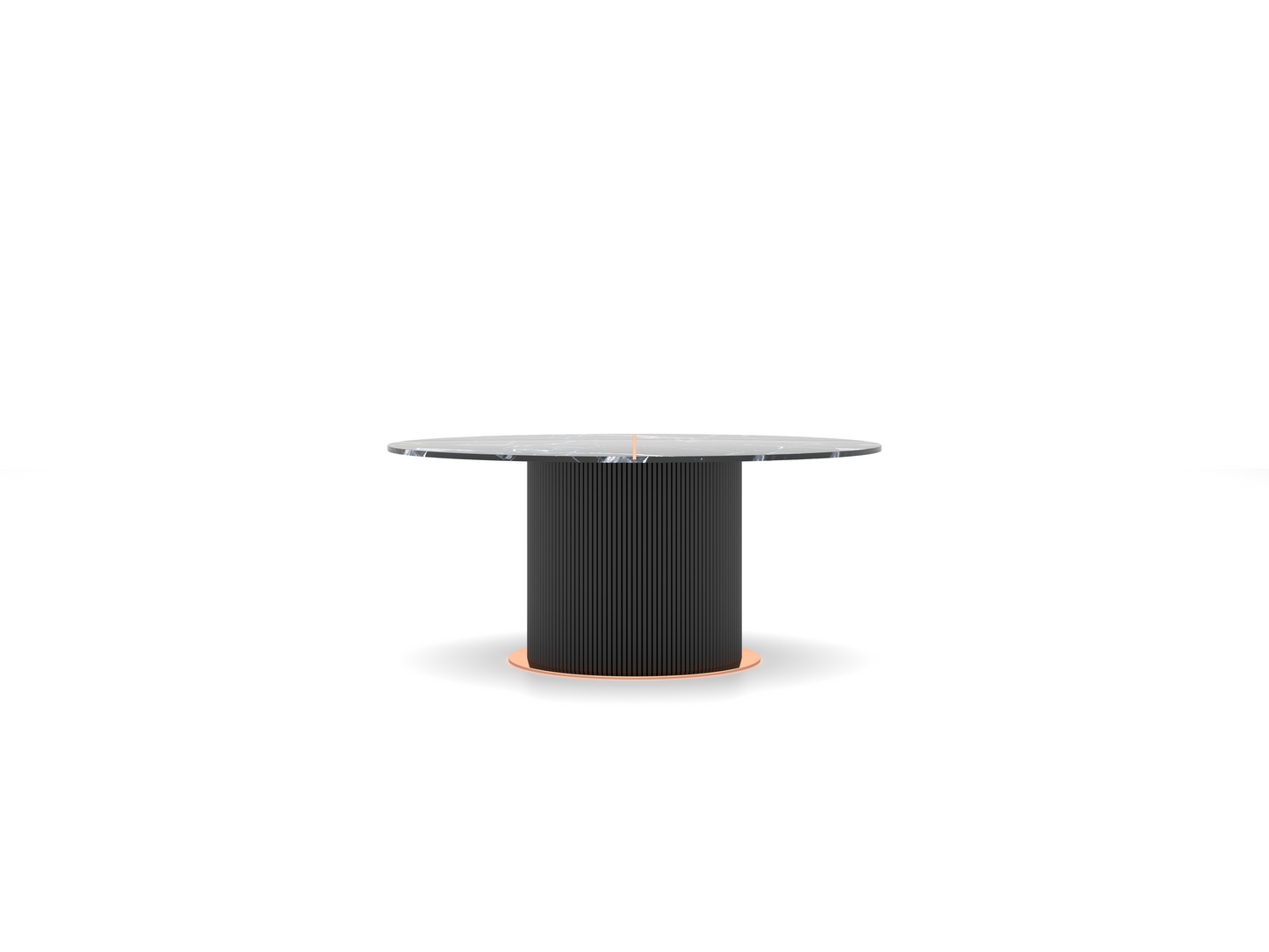 Table à manger ronde Luxe