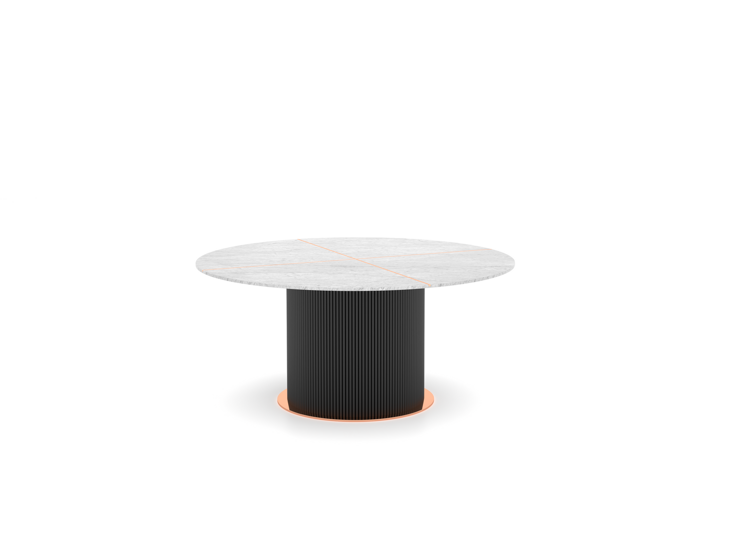 Table à manger ronde Luxe
