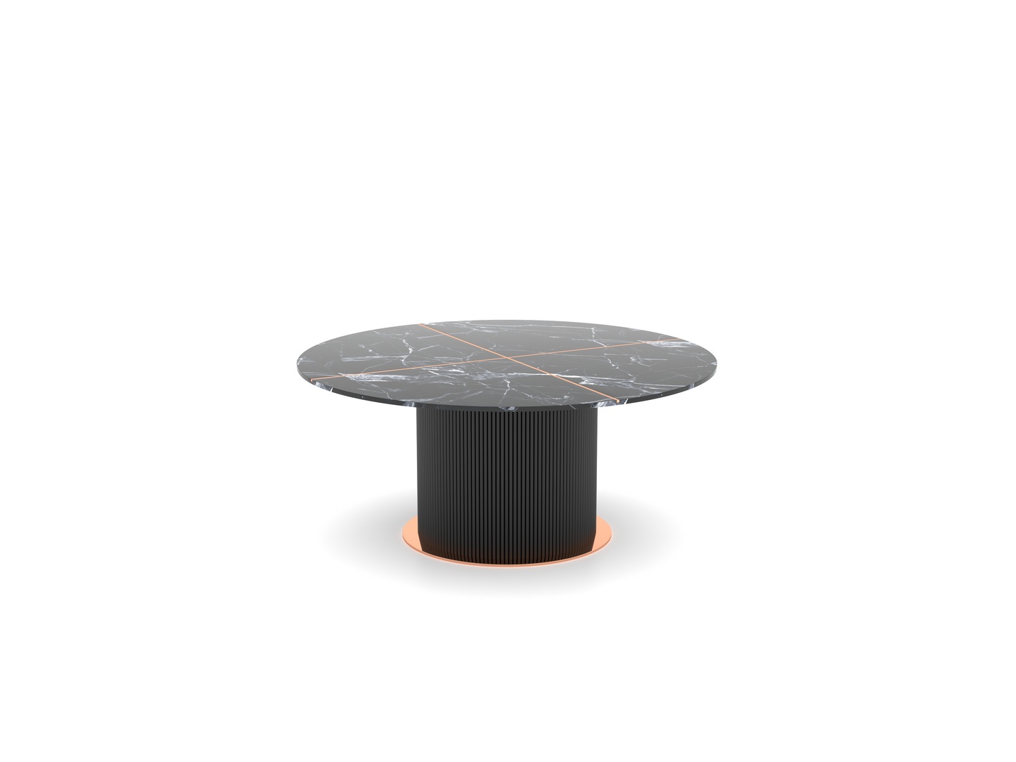 Table à manger ronde Luxe