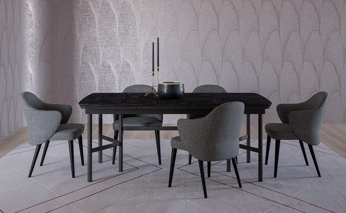 Table à manger extensible en bois massif