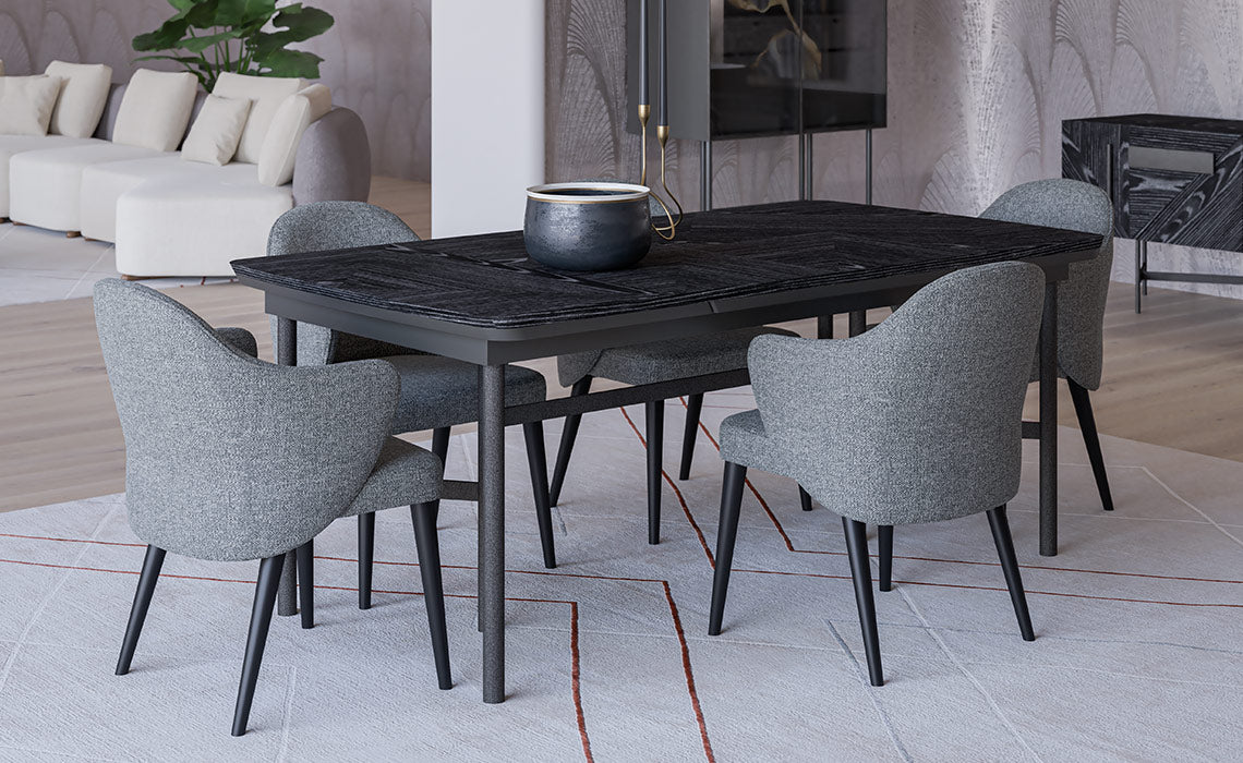 Table à manger extensible en bois massif