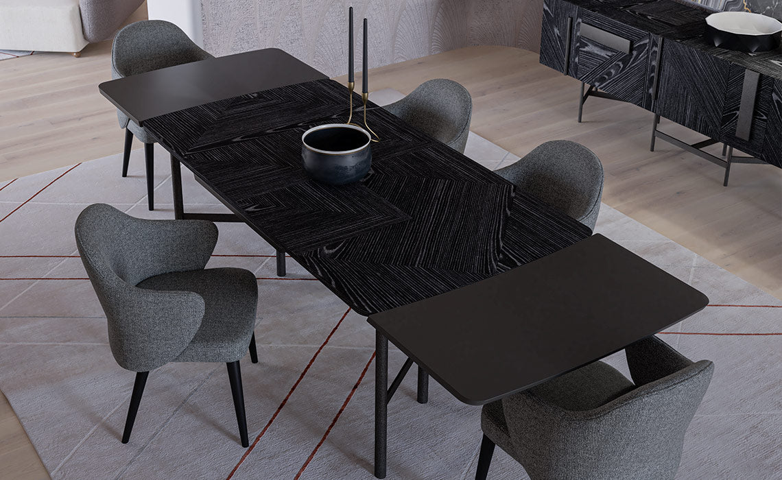 Table à manger extensible en bois massif