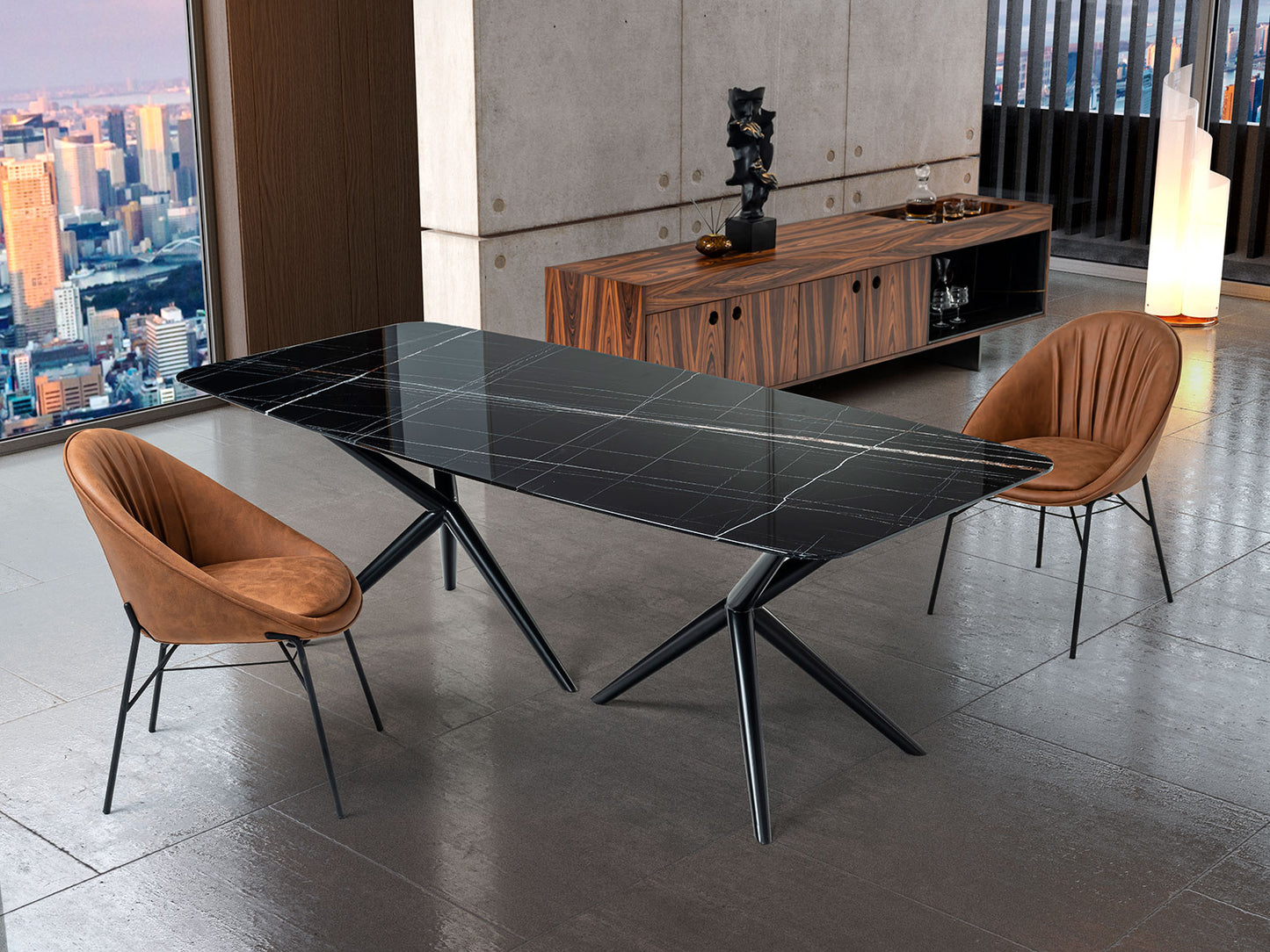 Chaise Lego en metal inoxydable chez Mazelia Home