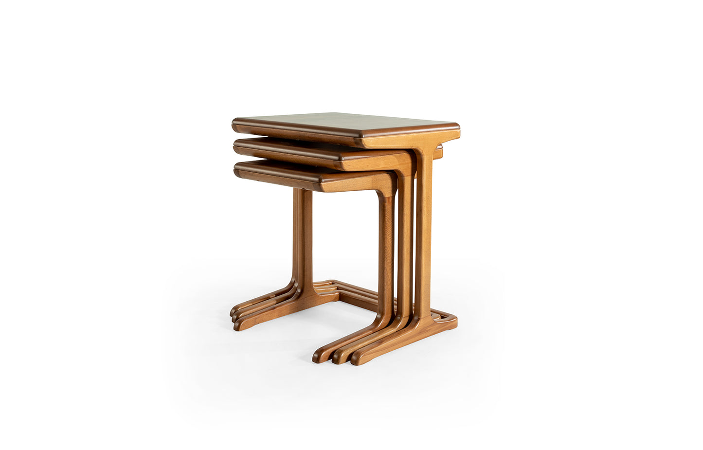 Tables Gigognes Lotto en Noyer Américain