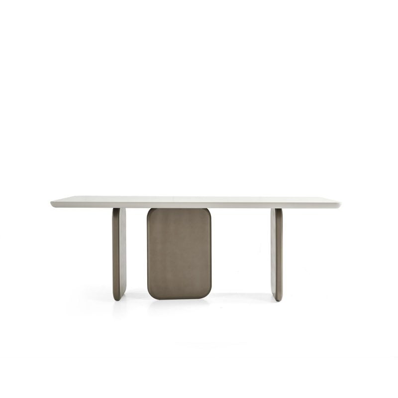 Table basse Luna Design en bois laqué