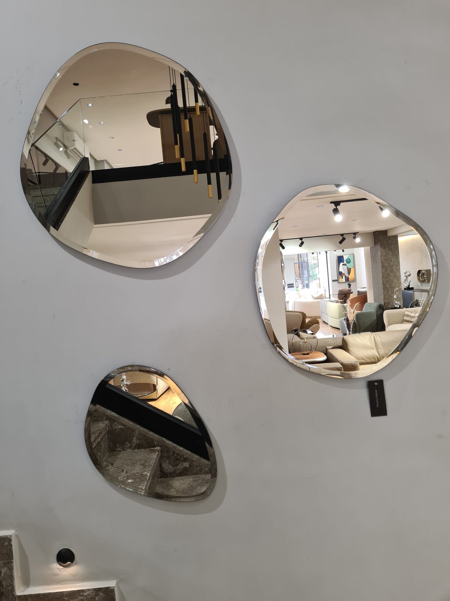 miroir trio moderne